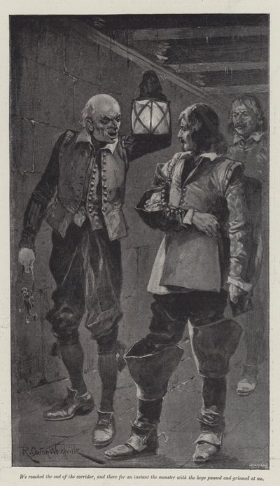 Under the Red Robe, by Stanley J Weyman by Richard Caton Woodville junior